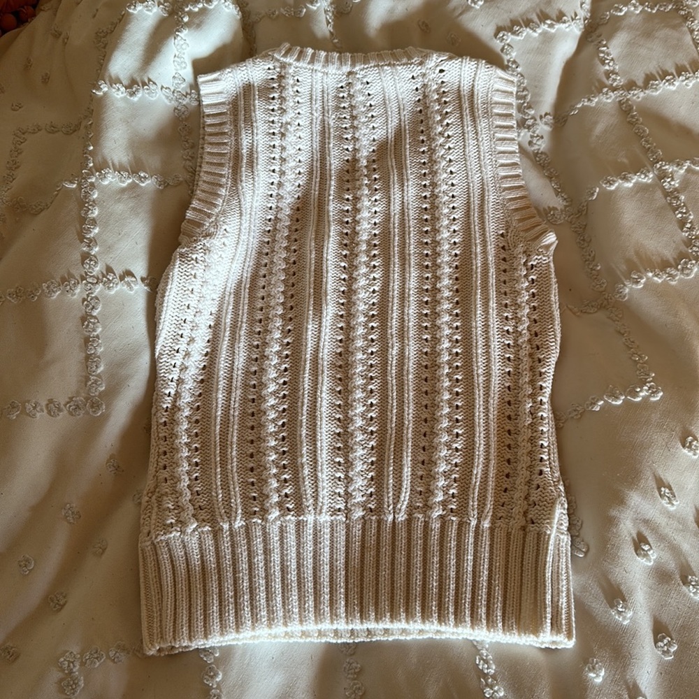 NWOT Lilly Pulitzer Cable Knit Tank - Picture 5 of 6